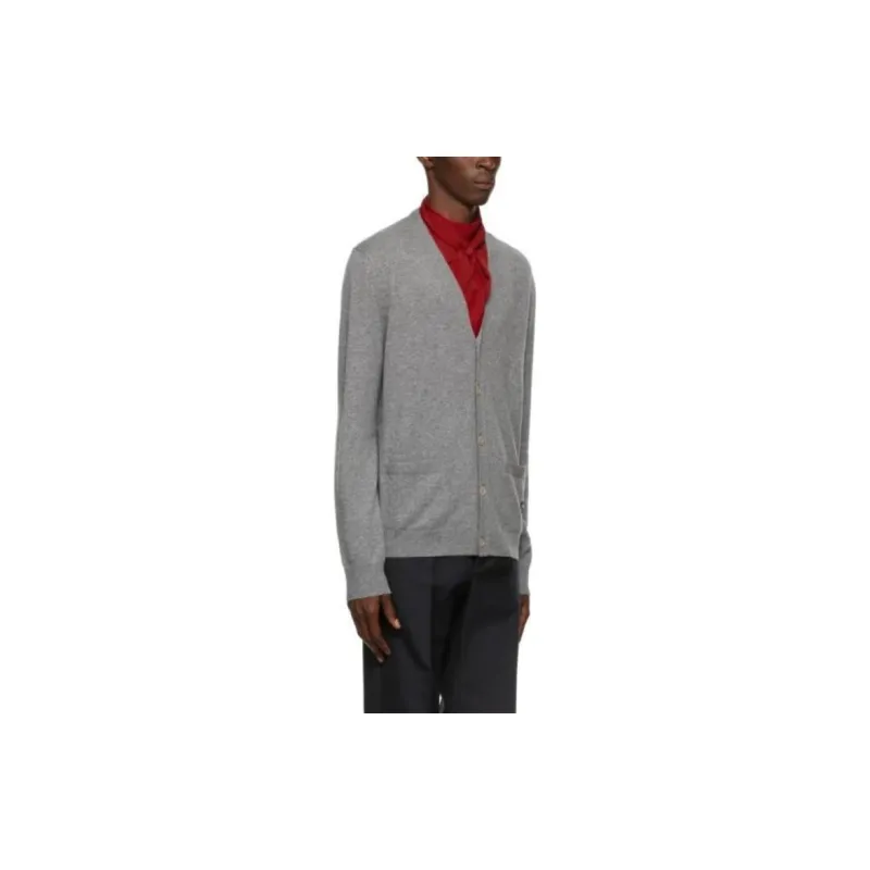GUCCI Horsebit detail Cashmere Cardigan-3