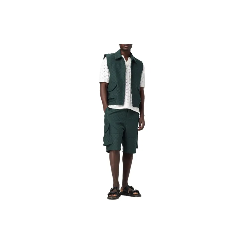 Daily Paper Benji Monogram Zip up Vest-2