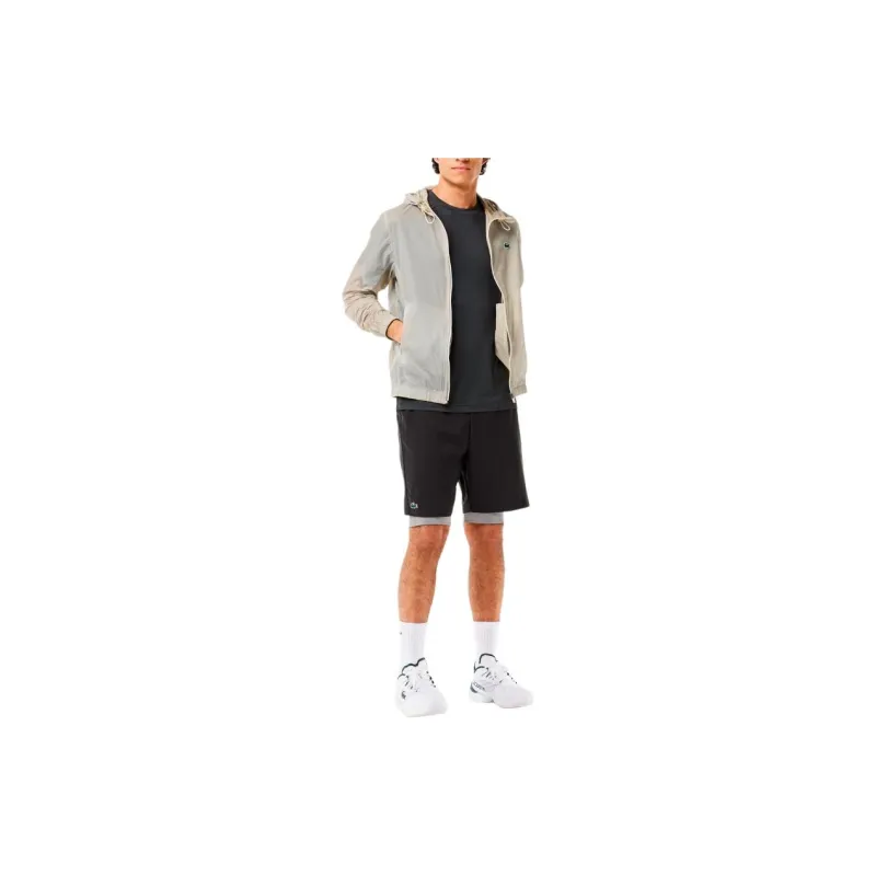 LACOSTE Casual Shorts Men's Black-1