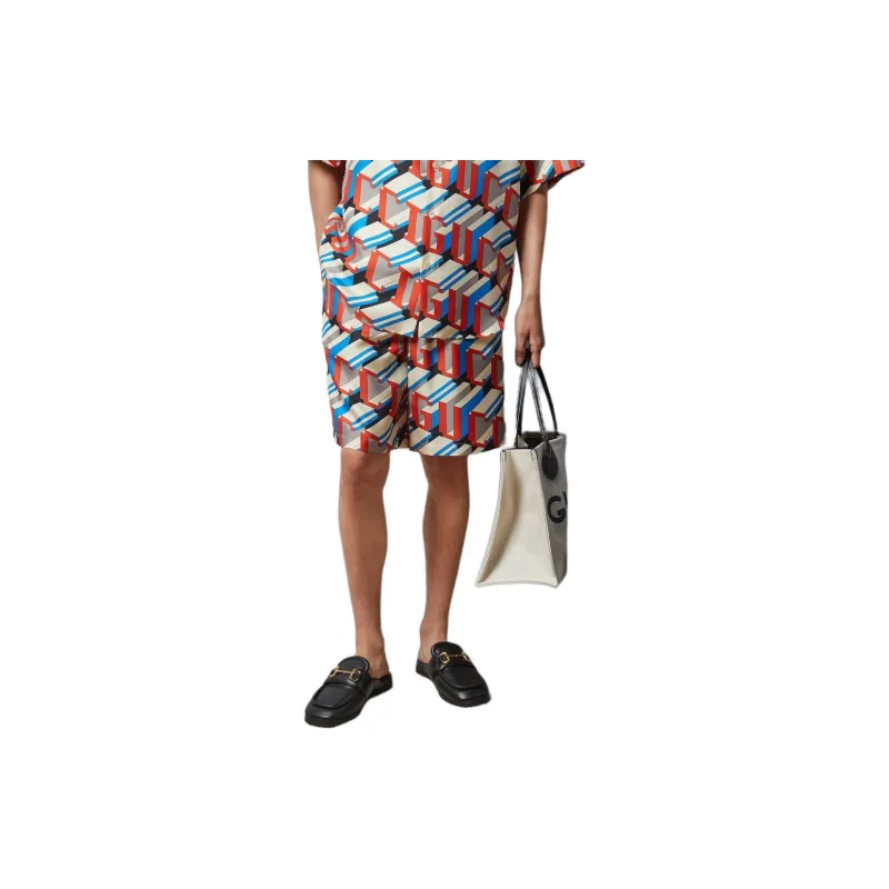 GUCCI Pixel Printed Shorts-2
