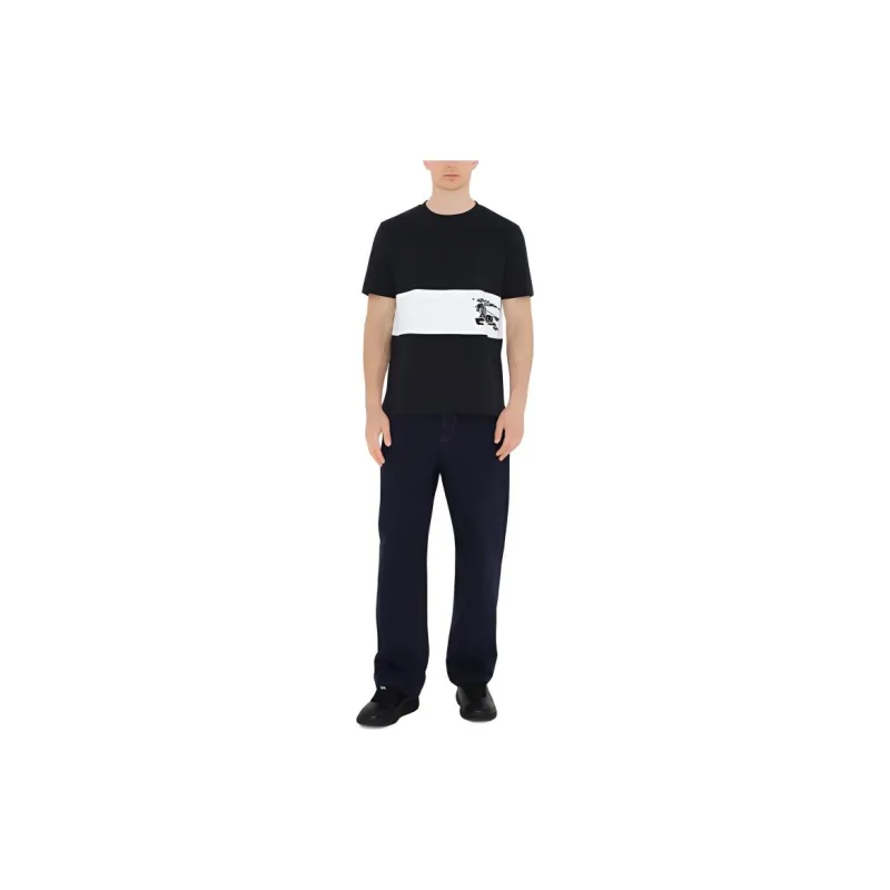 Burberry EKD-print Cotton T-shirt-1