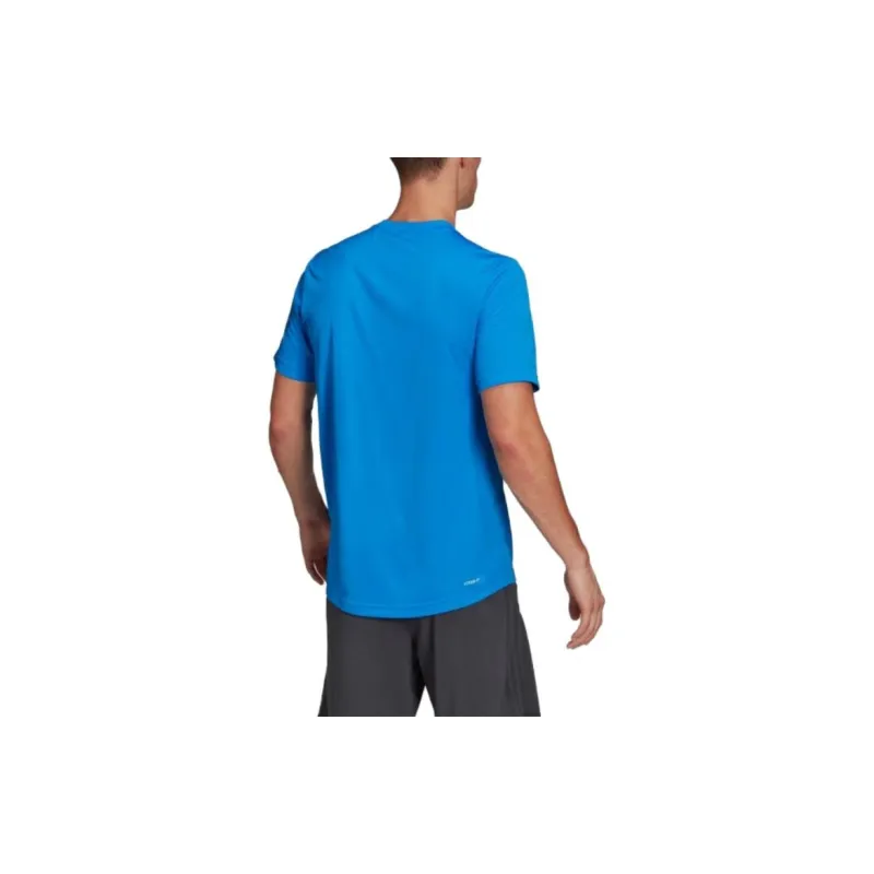 Adidas T Shirts Men Blue-3