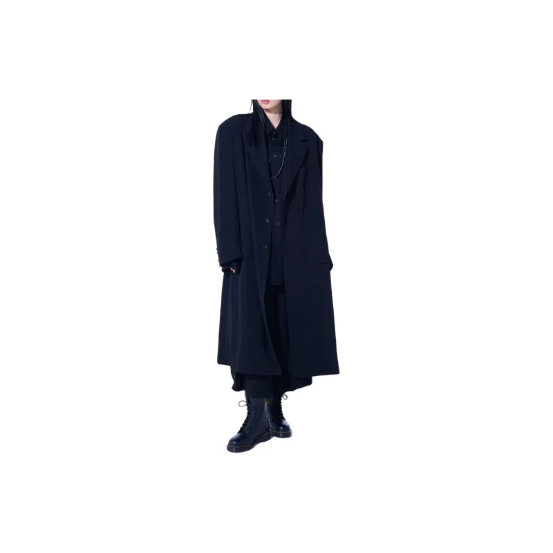 Yohji Yamamoto S'YTE SS24 Jackets Coats Unisex Black-4