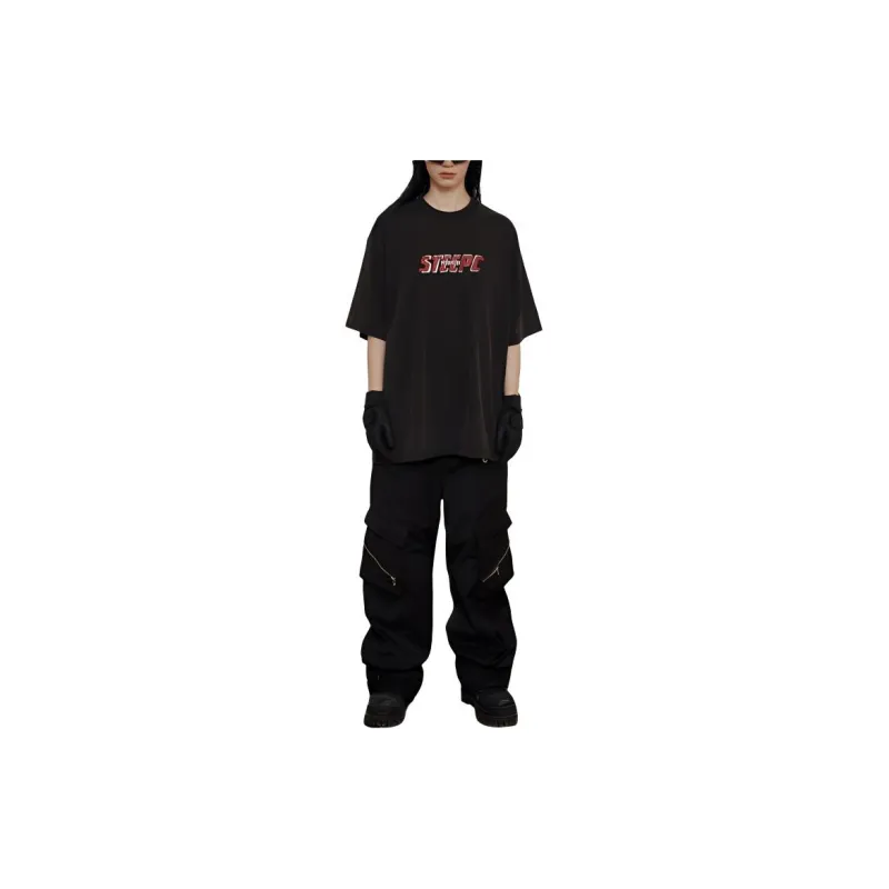 STEEPC T-Shirts Unisex Black-1