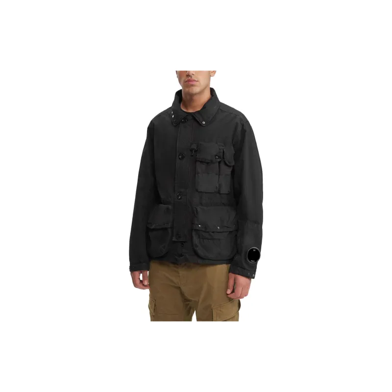 C.P. Company Cargo pocket Cotton Hooded Jacket-2