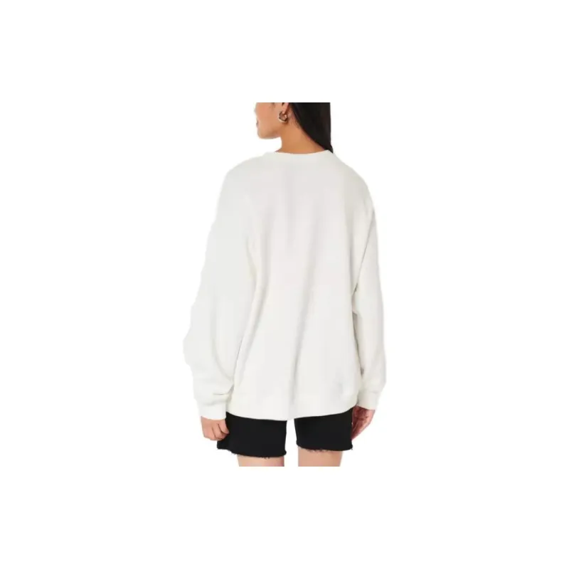Hollister Sweatshirts Unisex White-2