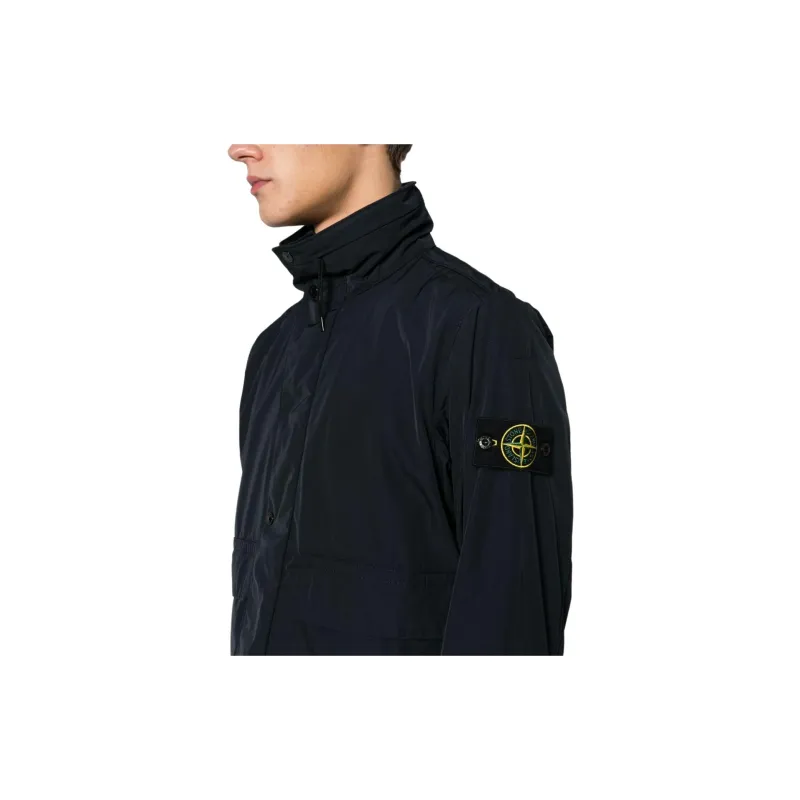 STONE ISLAND Logo Patch Jacket-4