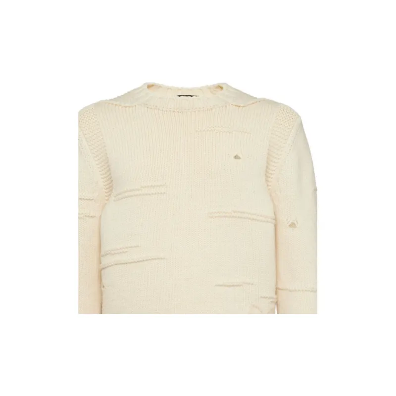 DSQUARED 2 Distressed Knitted Jumper-2