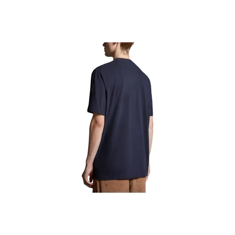 Moncler T Shirts Men Navy-1