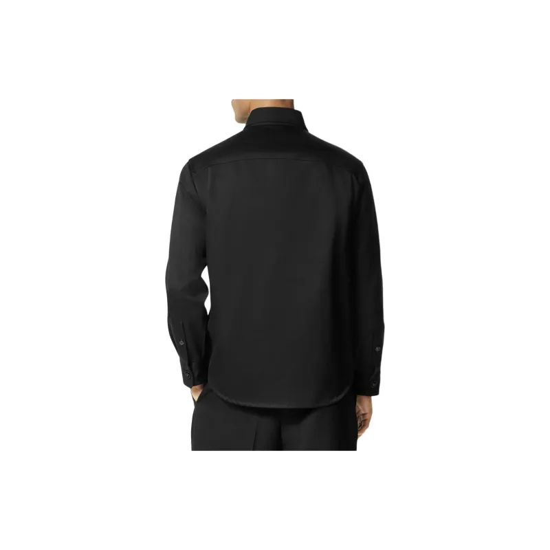VERSACE Medusa Button Long Sleeved Shirt Jacket-2