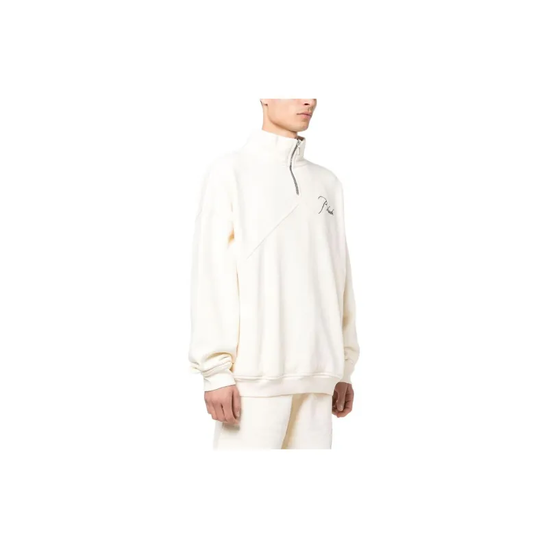 RHUDE Logo Embroidered High Neck Sweatshirt-3