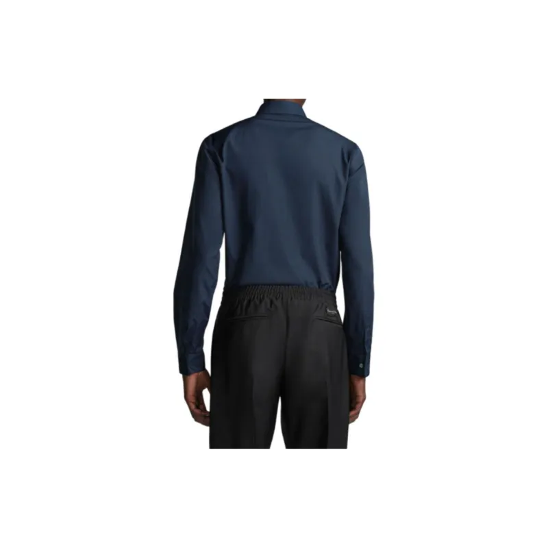 DIOR Shirts Men Blue-2
