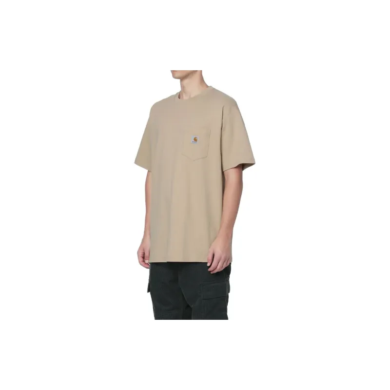 Carhartt WIP T Shirts Men Brown-5