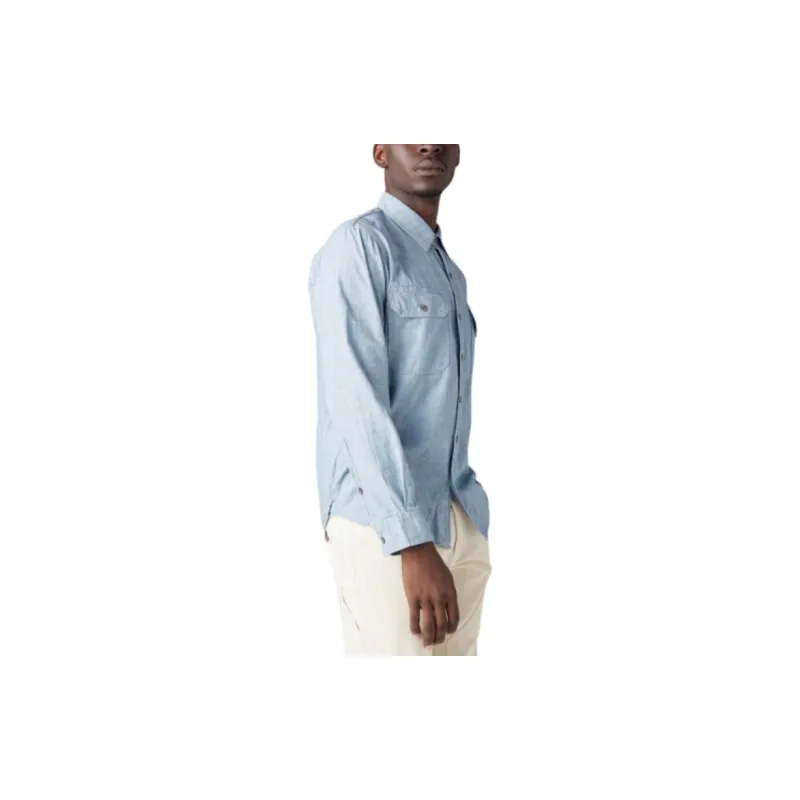 Dickies Shirts Men Light Blue-5