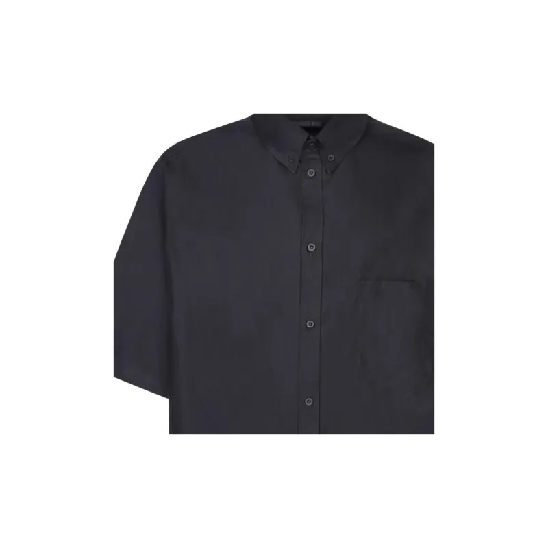 Balenciaga Collared Short Sleeve Shirt-3