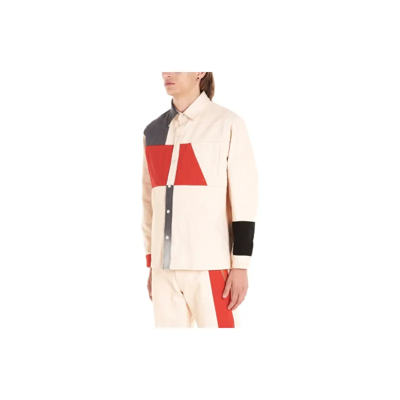 DIESEL Colour Block Shirt Jacket-2