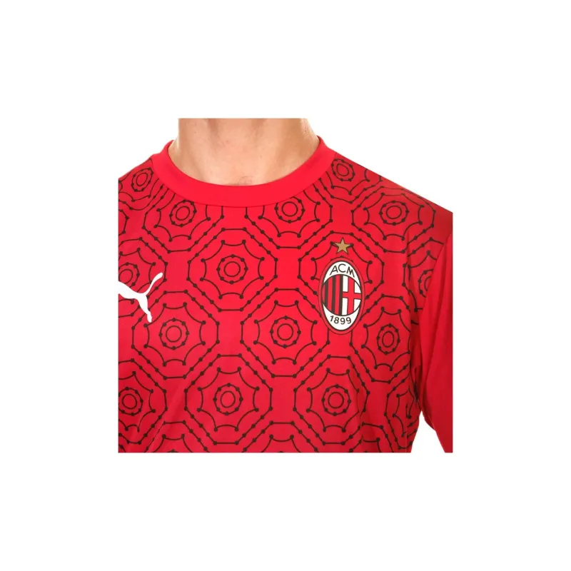 PUMA AC Milan Soccer Jerseys Men Red-4