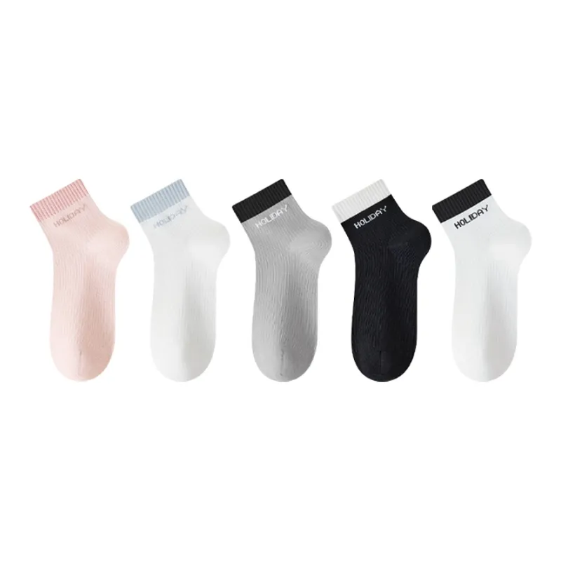 Urban Beauty Ankle Socks Women's 5 Pack-8