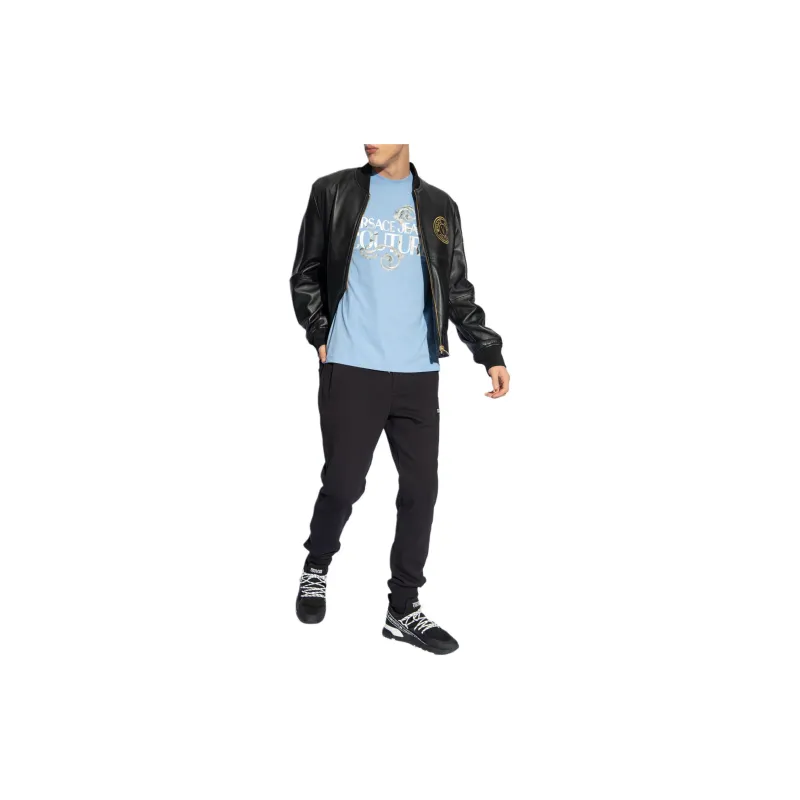 VERSACE JEANS COUTURE T Shirt Men's Blue-1