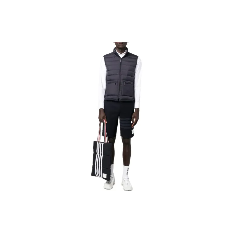 THOM BROWNE Zipped Down Gilet-1