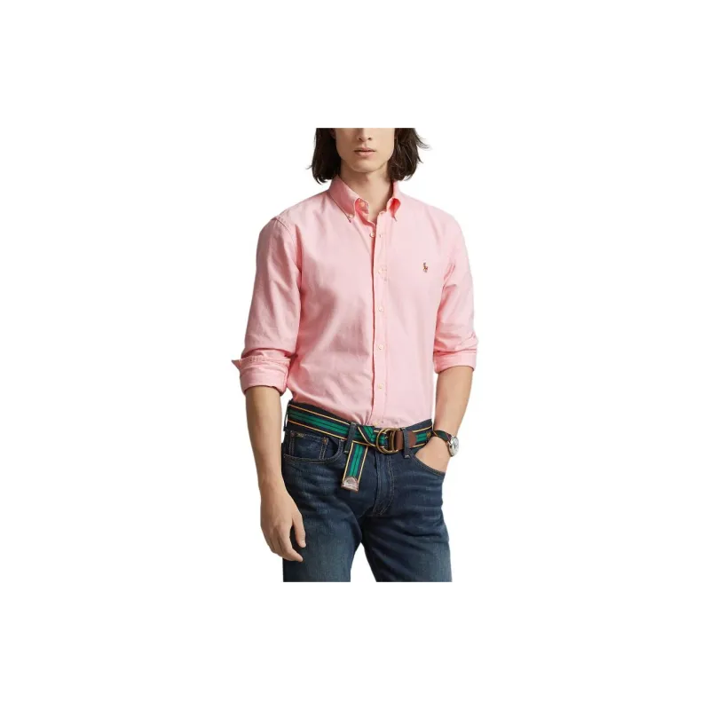 Polo Ralph Lauren SS24 Shirt Men's Pink-3