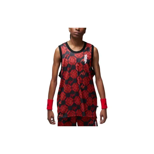 Jordan Mesh Tank Tops Men Gym Red