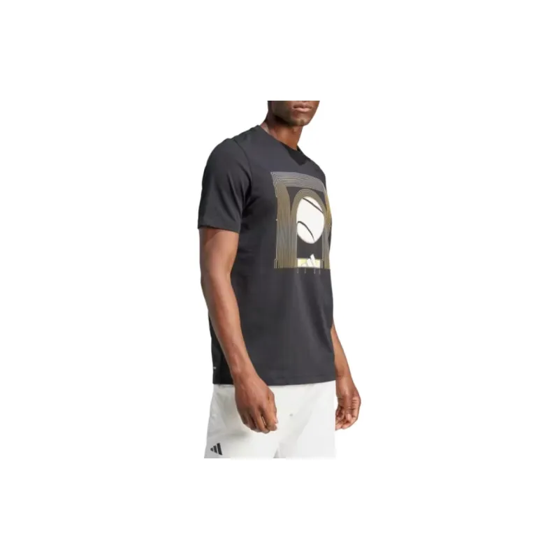 Adidas Aeroready Tennis Arc De Ball Graphic Tee-3