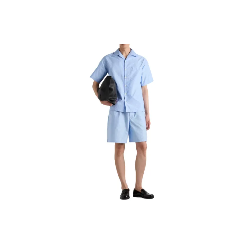 PRADA Poplin Bermuda Shorts-1