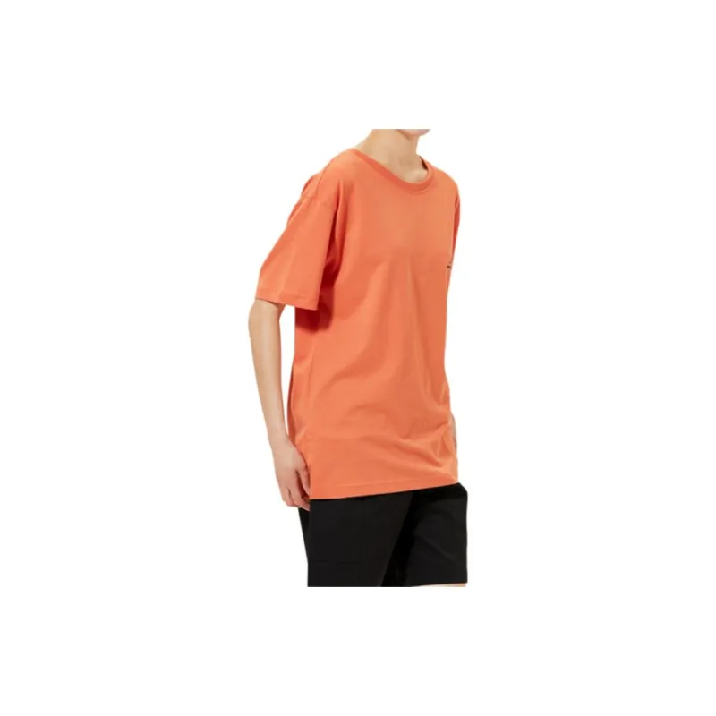 New Balance Graphic Print T Shirt Unisex Orange-3