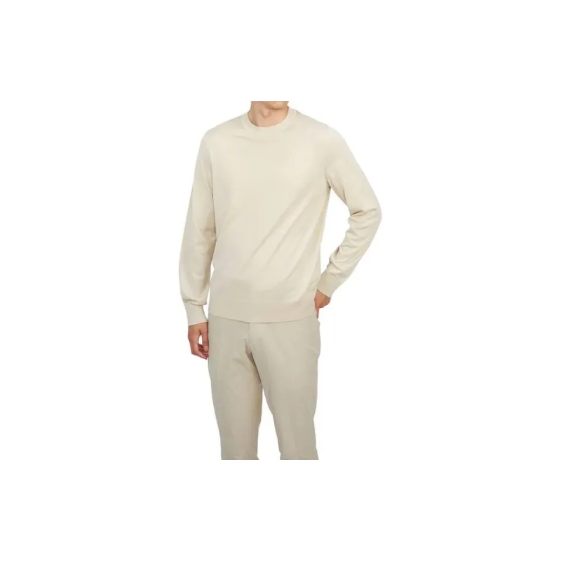 THEORY Sweaters Men Beige-3