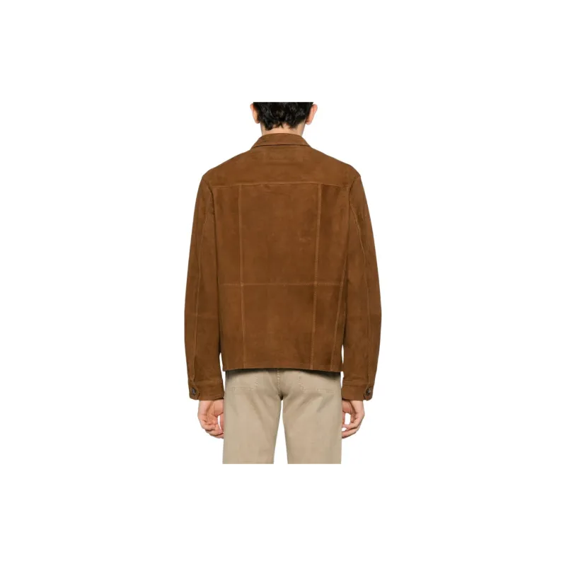 Zadig & Voltaire Kuba Suede Shirt Jacket-2