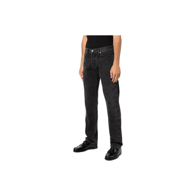RHUDE Bandana Embroidered Denim-3