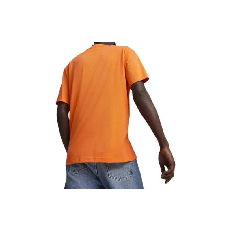 PUMA Graphic Tee T-Shirt Unisex Orange-3