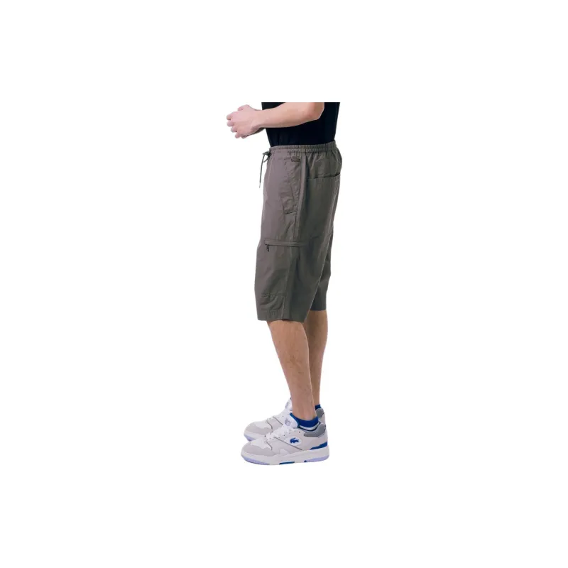LACOSTE Cargo Shorts Men's Gray-4