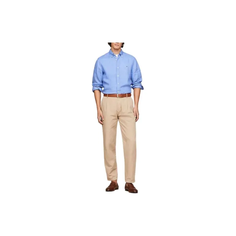 Tommy Hilfiger Dyed Linen Shirt-1