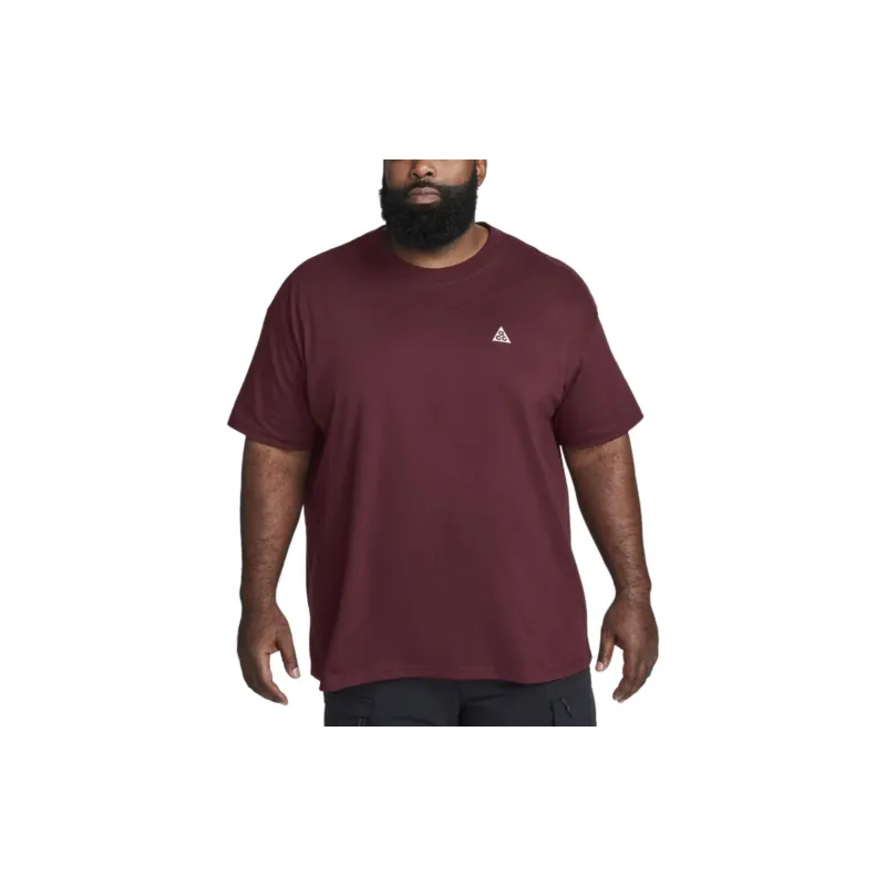 Nike T-Shirts Men Burgundy-3