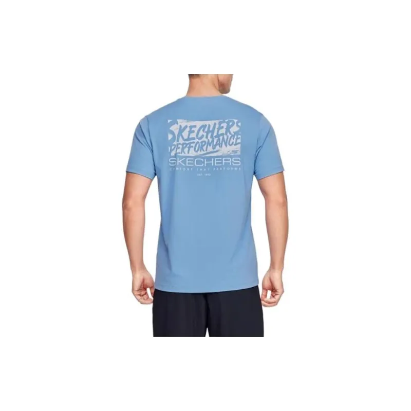 Skechers T-Shirt Men's Allure Blue-3