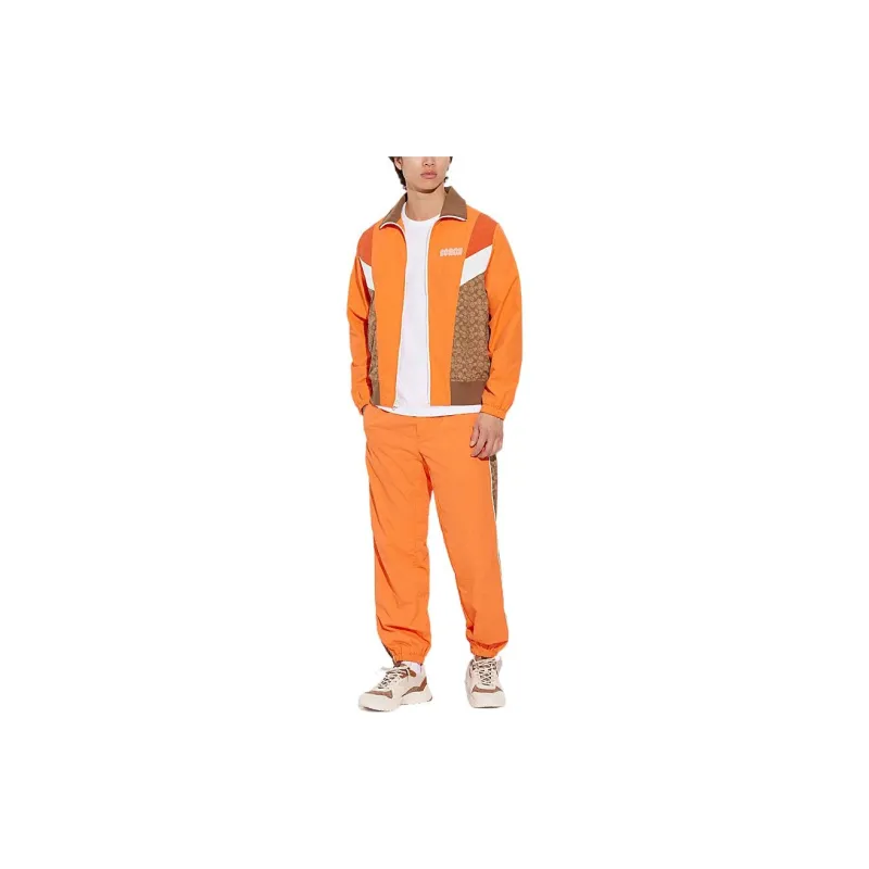 COACH SS23 Jackets Coats Men's Orange-2