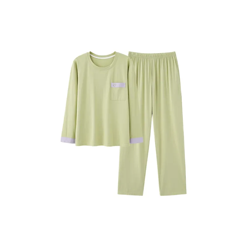 William Pajama Set Women's Avocado Green-0