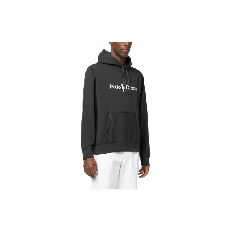 Polo Ralph Lauren Logo print Drawstring Hoodie-3