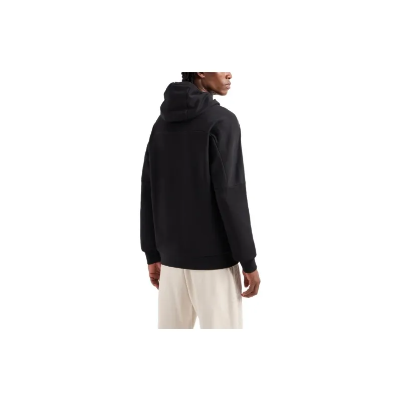 EMPORIO ARMANI Logo print Cotton Hoodie-2