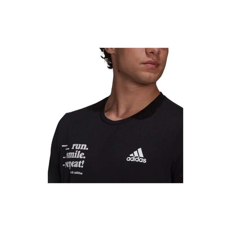 Adidas T Shirts Men Black-4