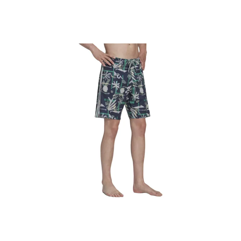 Adidas Sportswear Casual Shorts Men's Dark Shadow Marine Blue-2