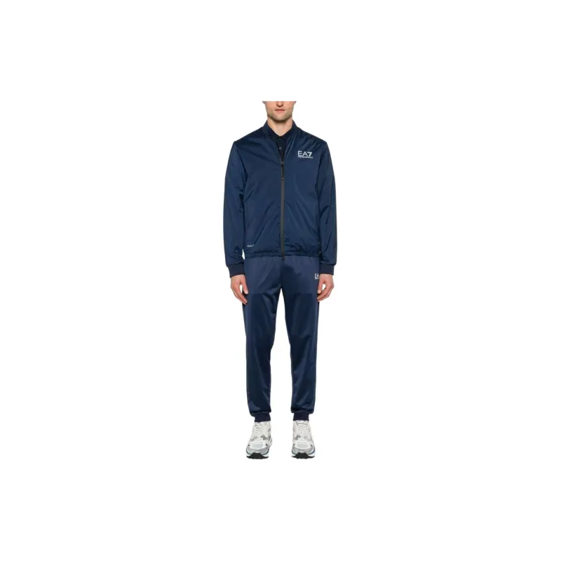 EMPORIO ARMANI EA7 SS24 Jackets & Coats Men's Marine Blue-1