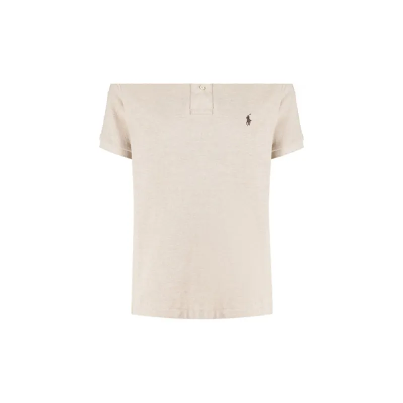 Polo Ralph Lauren Logo Embroidered Short Sleeved Polo Shirt-4