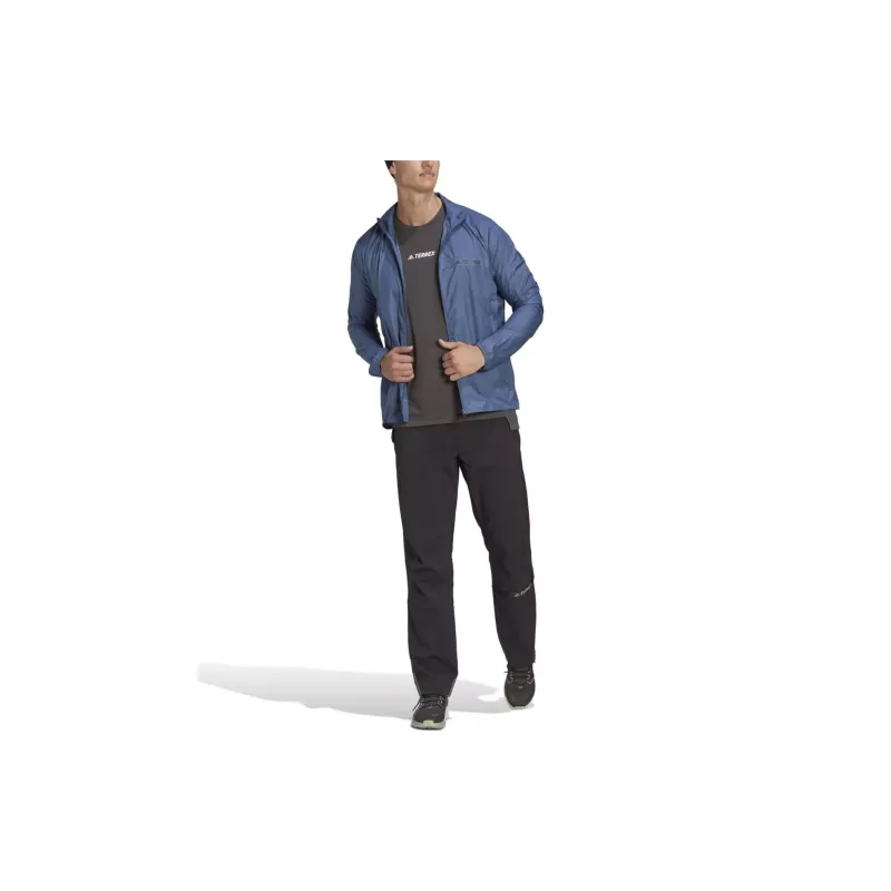 Adidas MT WIND JACKE Jackets Coats Men's Gray Blue-5