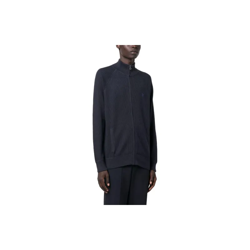 Polo Ralph Lauren Embroidered logo Textured Zip up Jumper-3