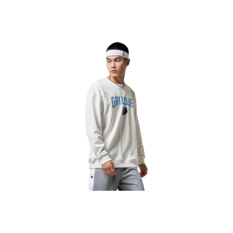 NBA Memphis Grizzlies Sweatshirts Unisex White-1