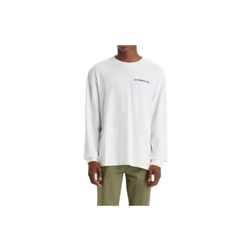 Levi’s Relaxed Long Sleeve Authentic Graphic T-Shirt T-Shirt Men's White-2