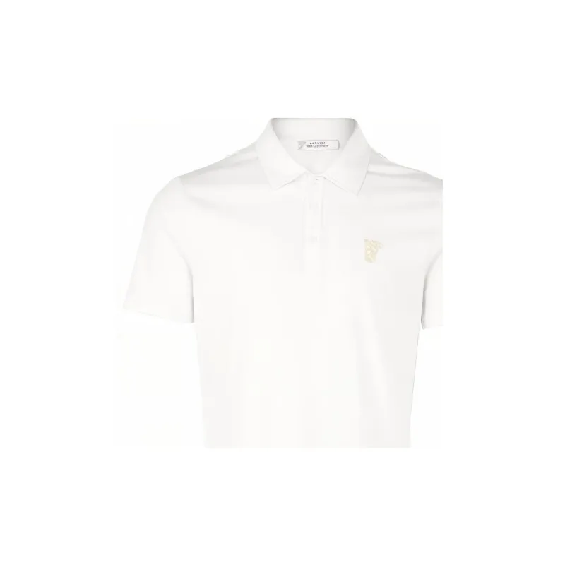 FANSIZHE SS23 Polo Shirt Men's White-1